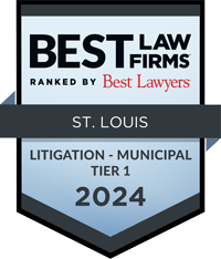 Best Law Firms Ranked By Best Lawyers | St. Louis | Litigation - Municipal | Tier 1 | 2024