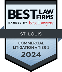 Best Law Firms Ranked By Best Lawyers | St. Louis | Commercial - Litigation | Tier 1 | 2024