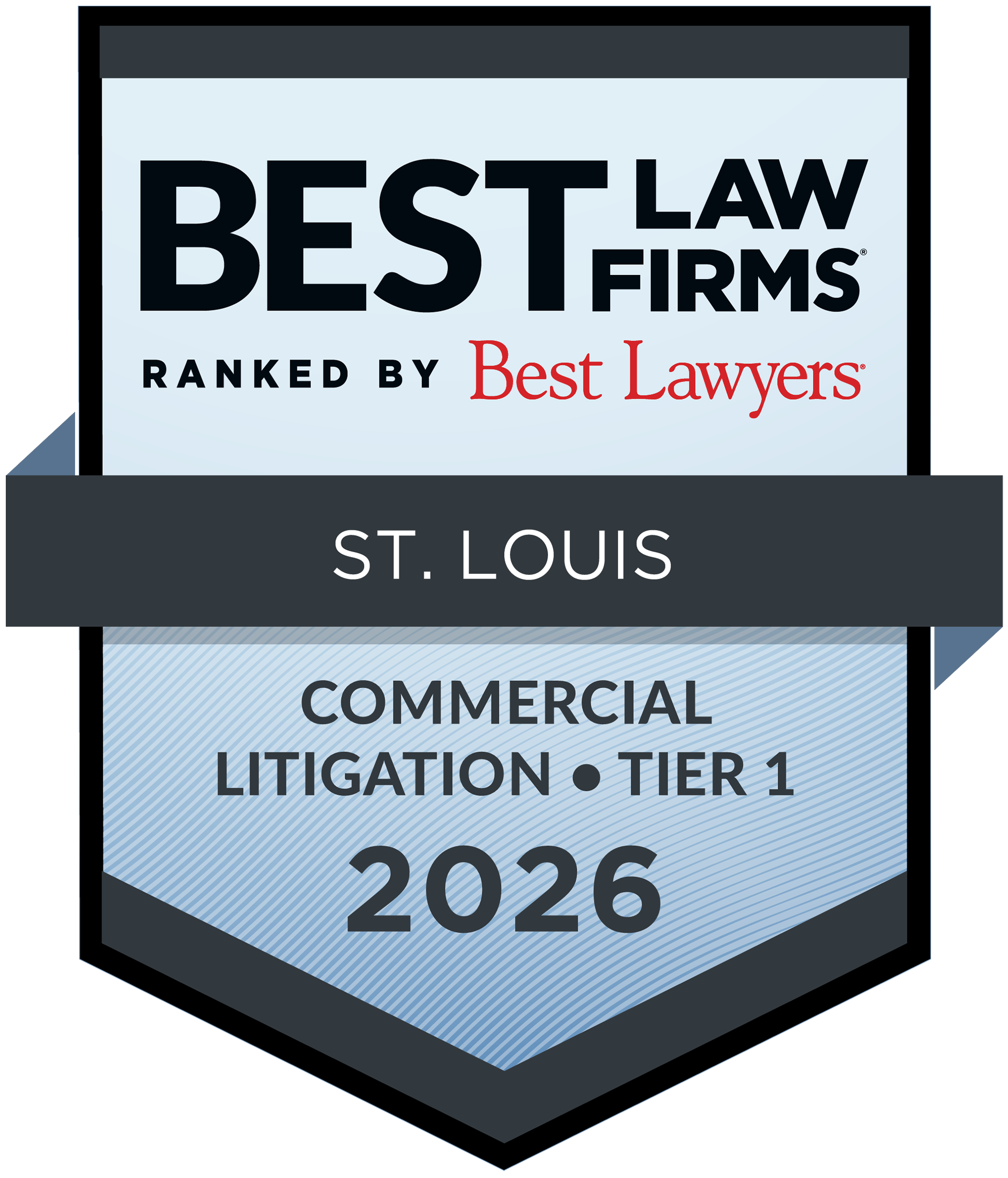 Best Law Firms | Ranked by Best Lawyers | ST. Louis | Commercial Litigation | Tier 1 | 2026